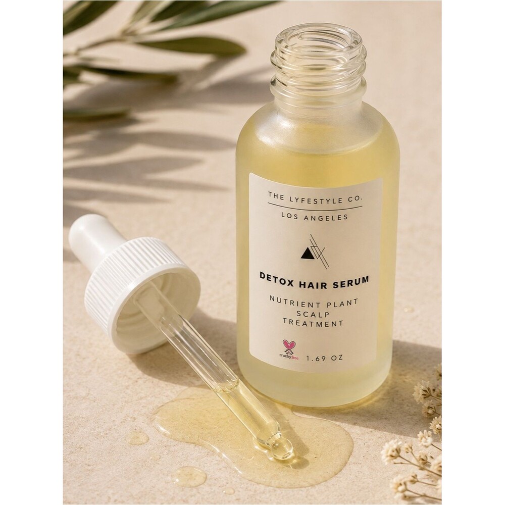 THE LYFESTYLE CO. Detox Hair Serum Nutrient Plant Scalp Treatment - Picture 2 of 4
